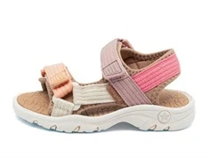 Bisgaard sandal Nico rose multi børnesandal i størrelse 24 til 30
